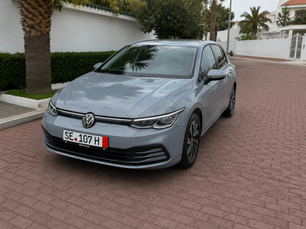 Carte voiture Volkswagen Golf 8