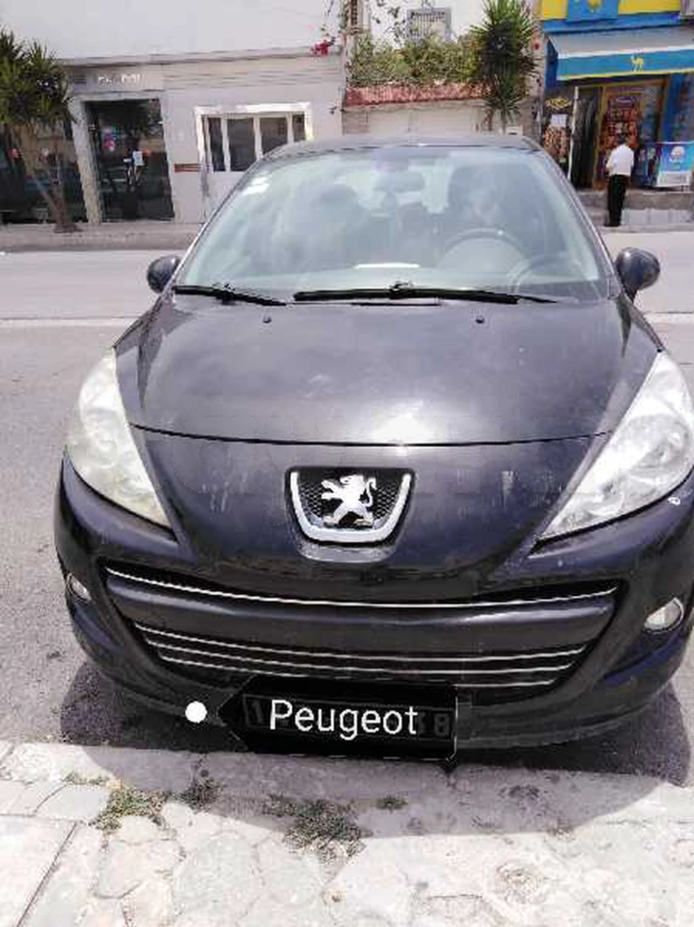 Carte voiture Peugeot 207