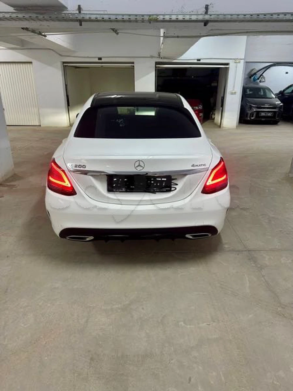 Carte voiture Mercedes-Benz Classe C Coupe