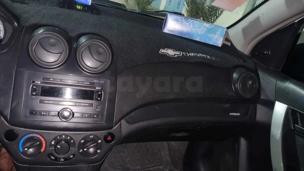 Carte voiture Chevrolet Aveo