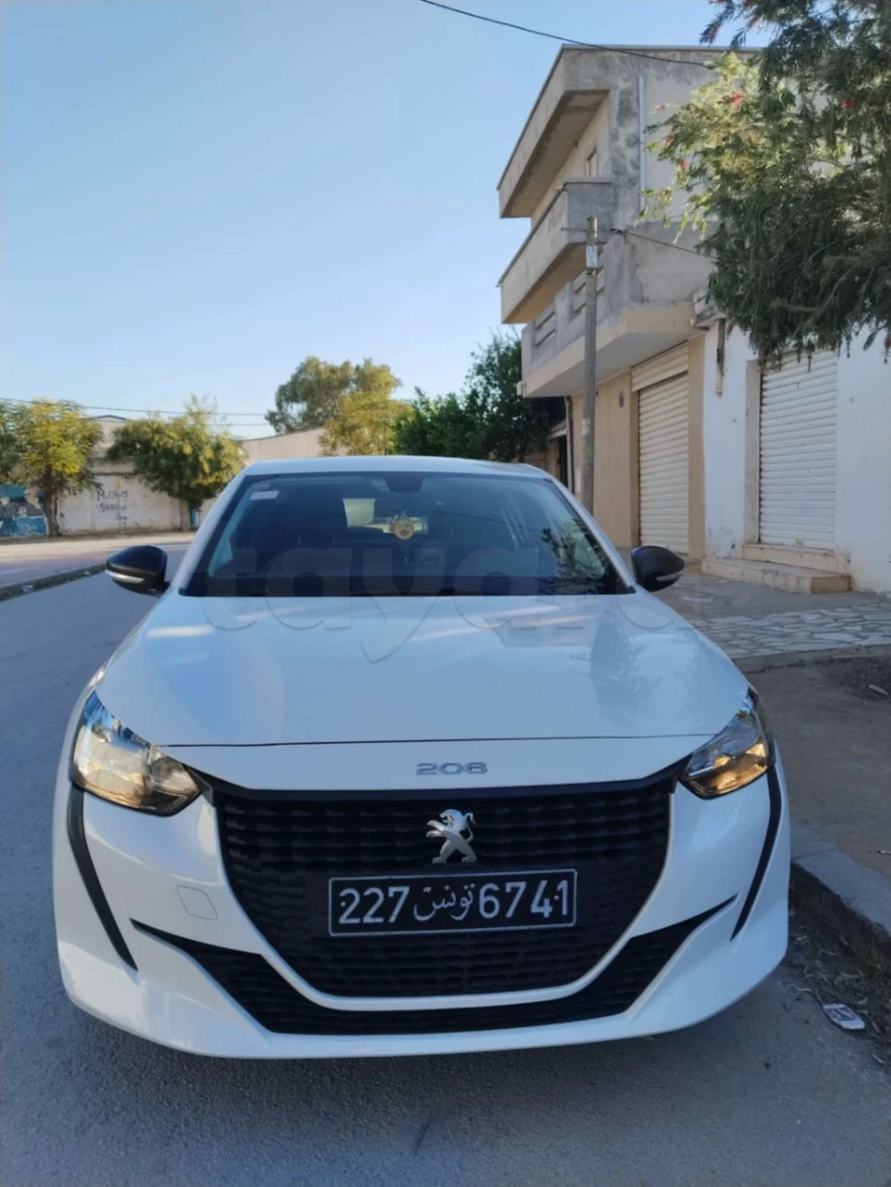 Carte voiture Peugeot 208