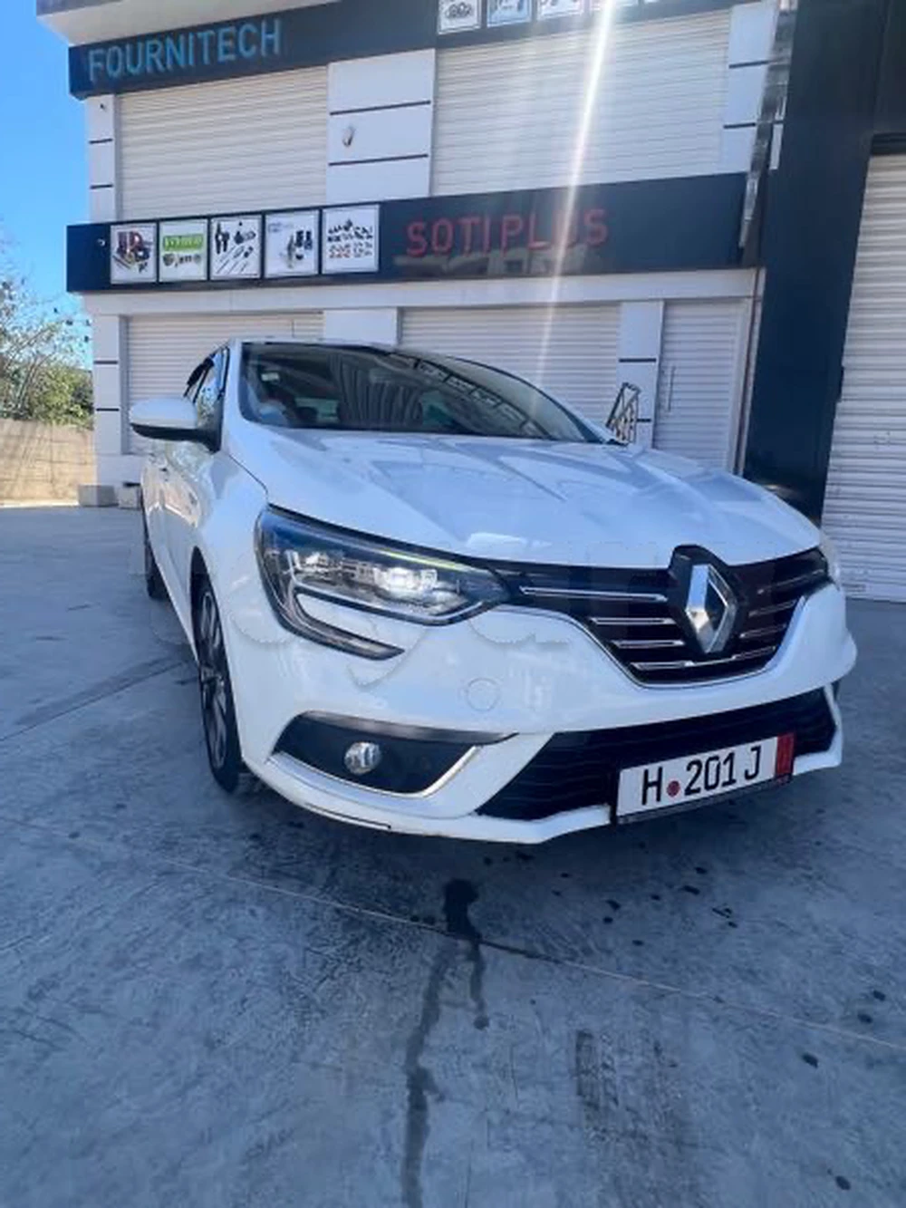 Carte voiture Renault Megane