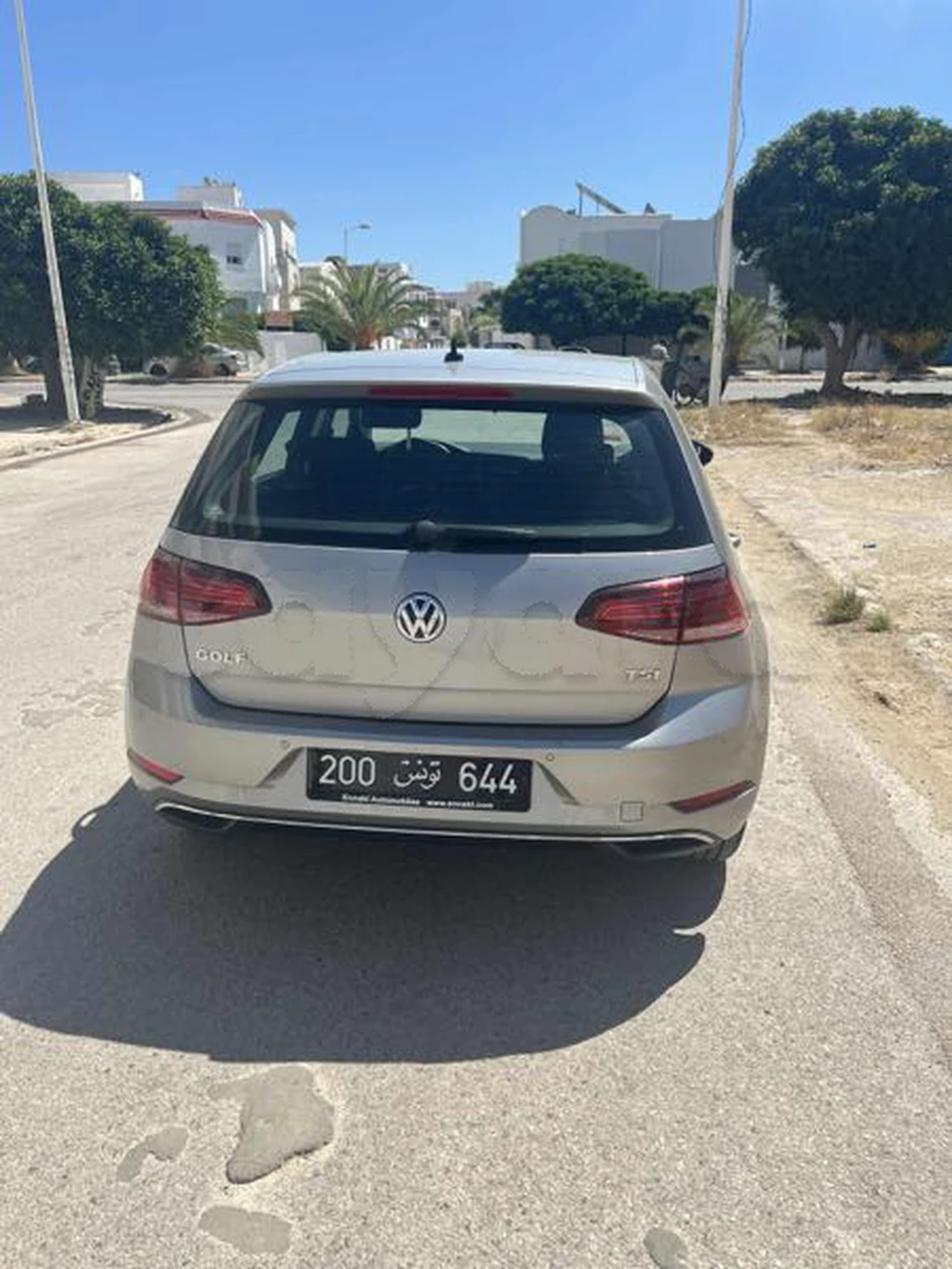 Carte voiture Volkswagen Golf