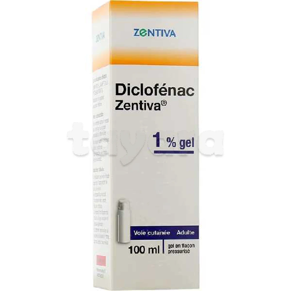 Diclofénac Zentiva 1% Gel – 100 ml