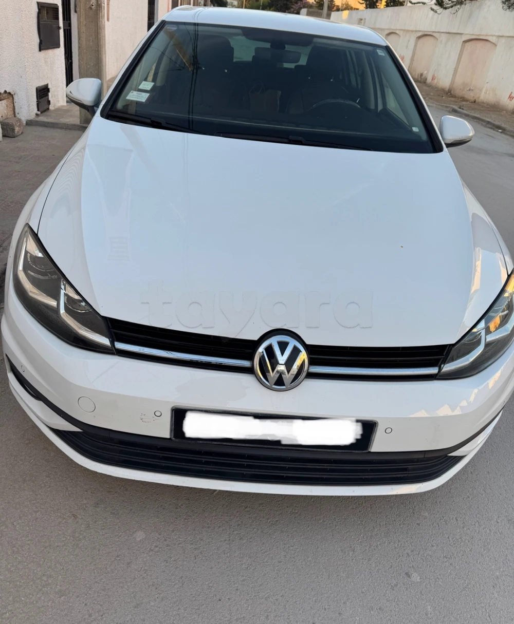 Carte voiture Volkswagen Golf