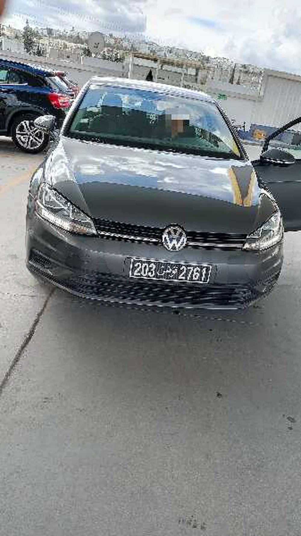 Carte voiture Volkswagen Golf