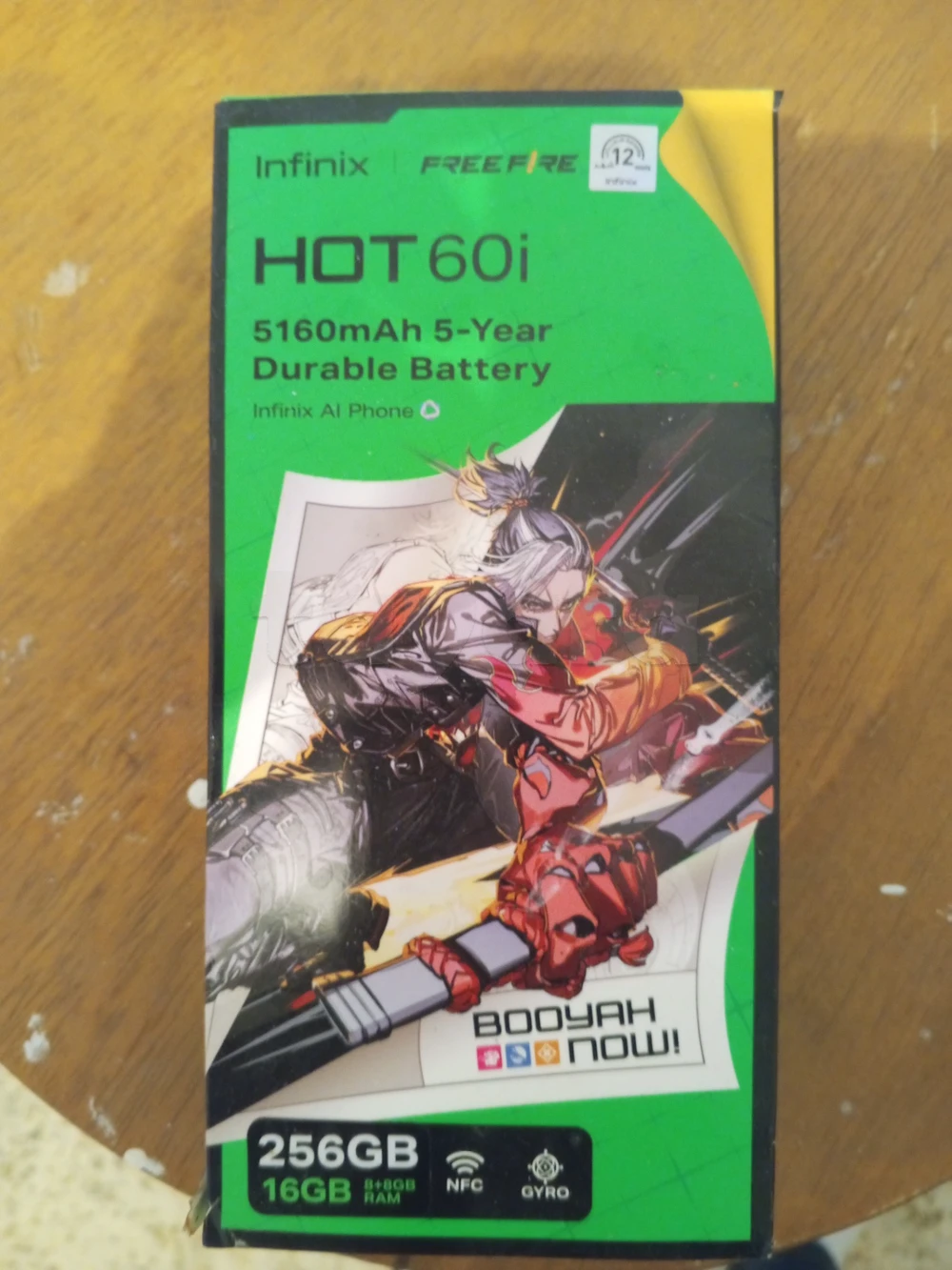 Téléphone jdid bakou infinx hot 60i
