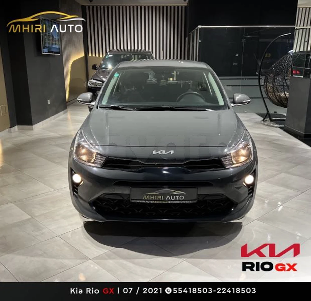 Carte voiture Kia Rio