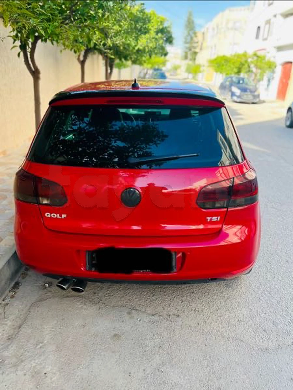 Carte voiture Volkswagen Golf 6