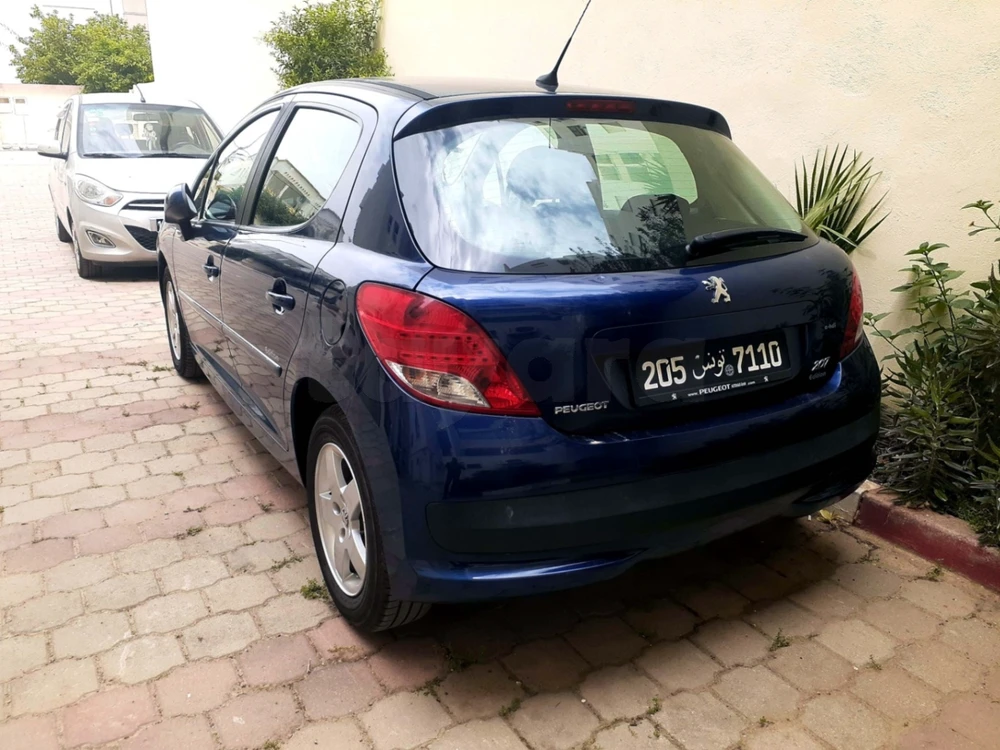 Carte voiture Peugeot 207