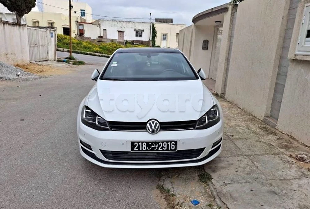 Carte voiture Volkswagen Golf 7