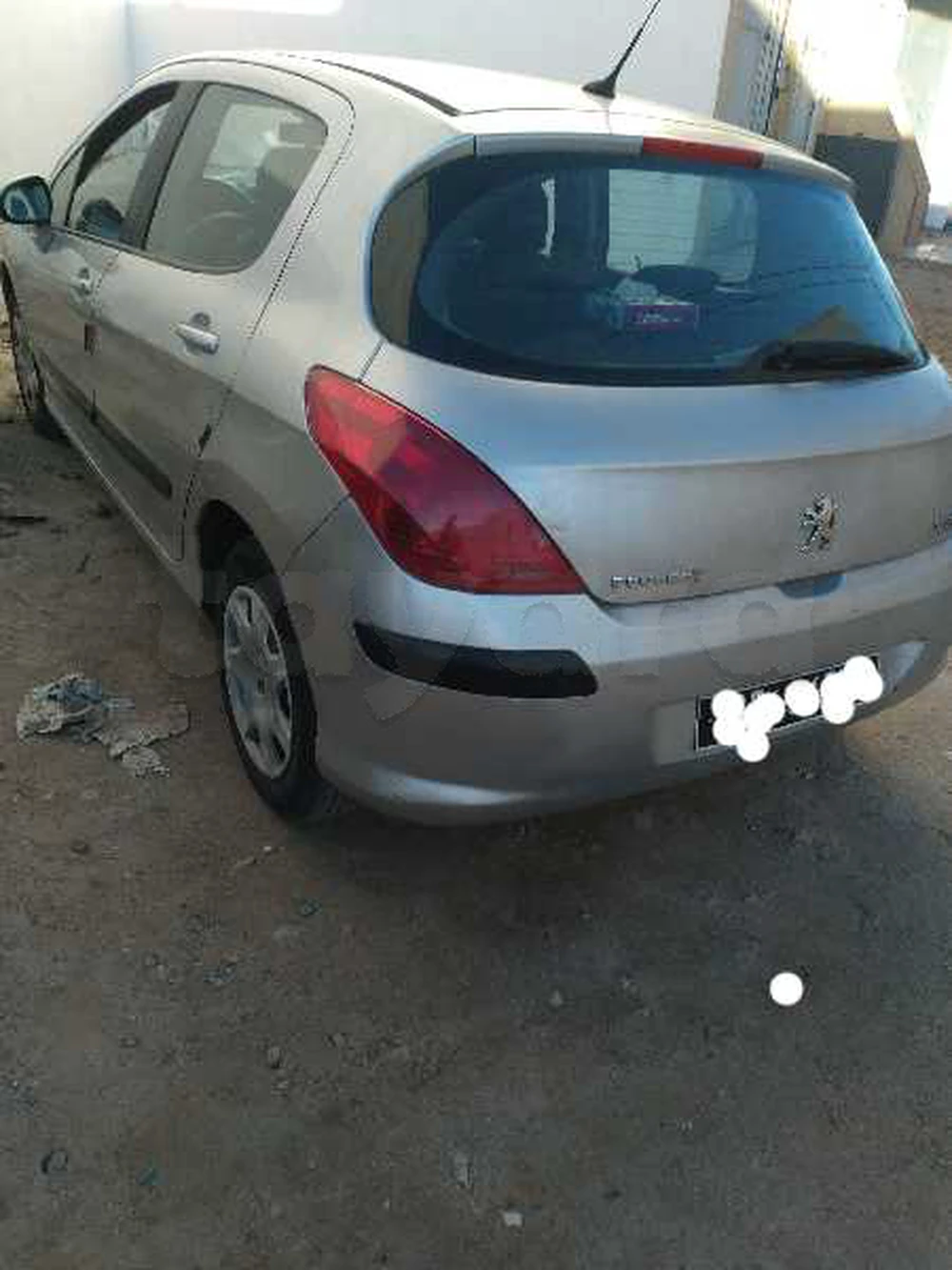 Carte voiture Peugeot 308