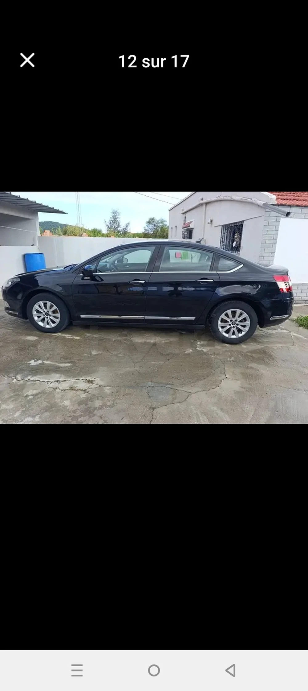 Carte voiture Citroen C5