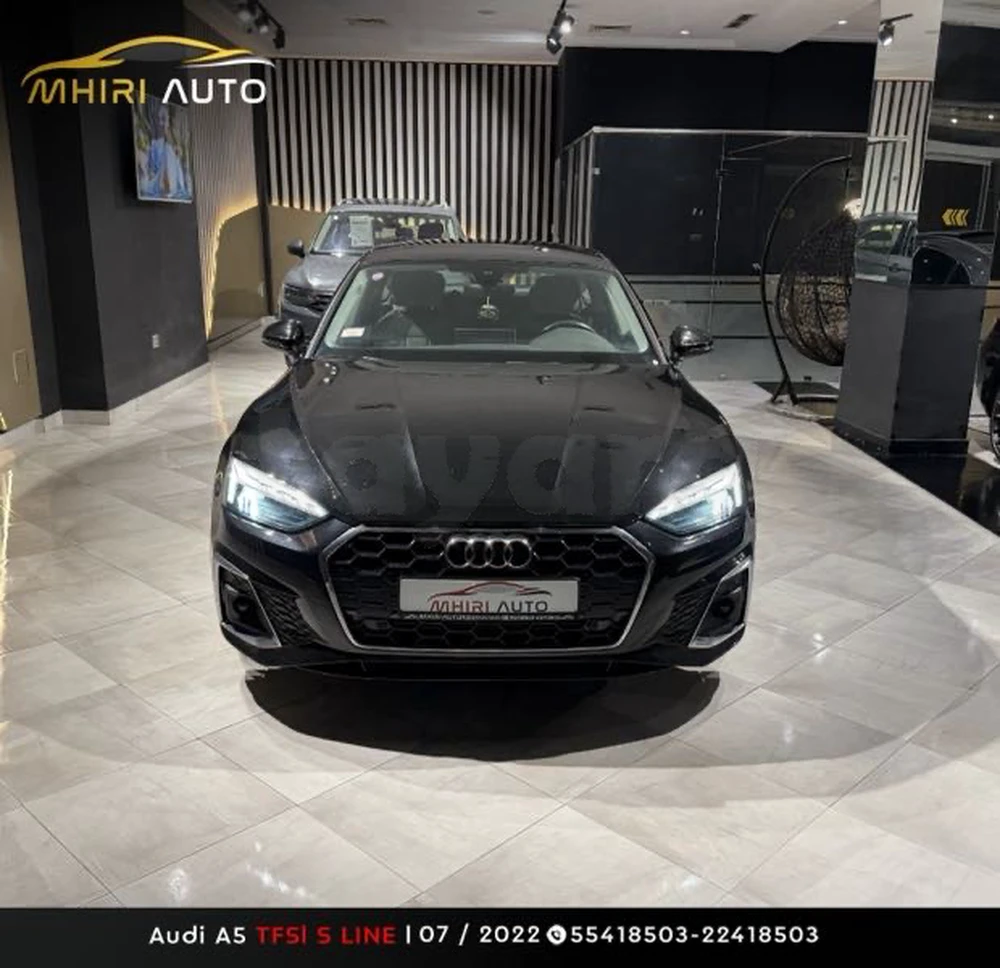 Carte voiture Audi A5