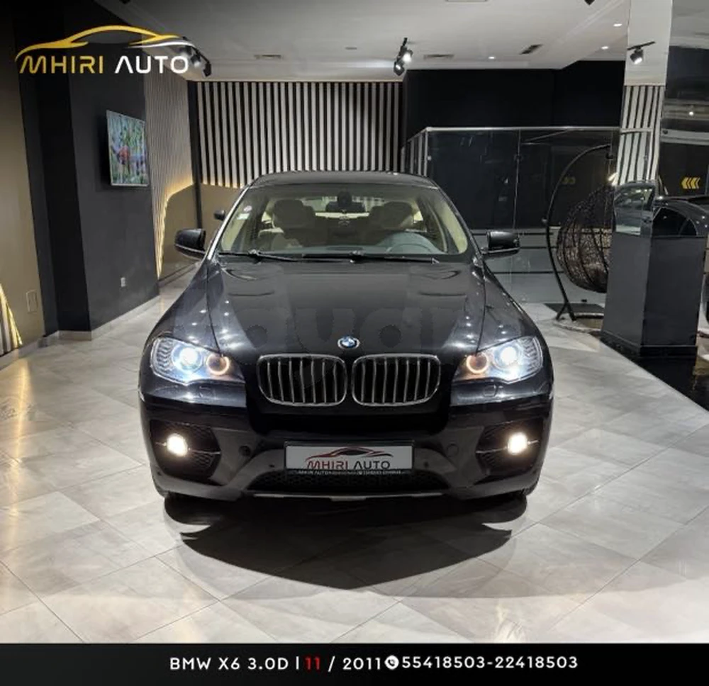 Carte voiture BMW X6