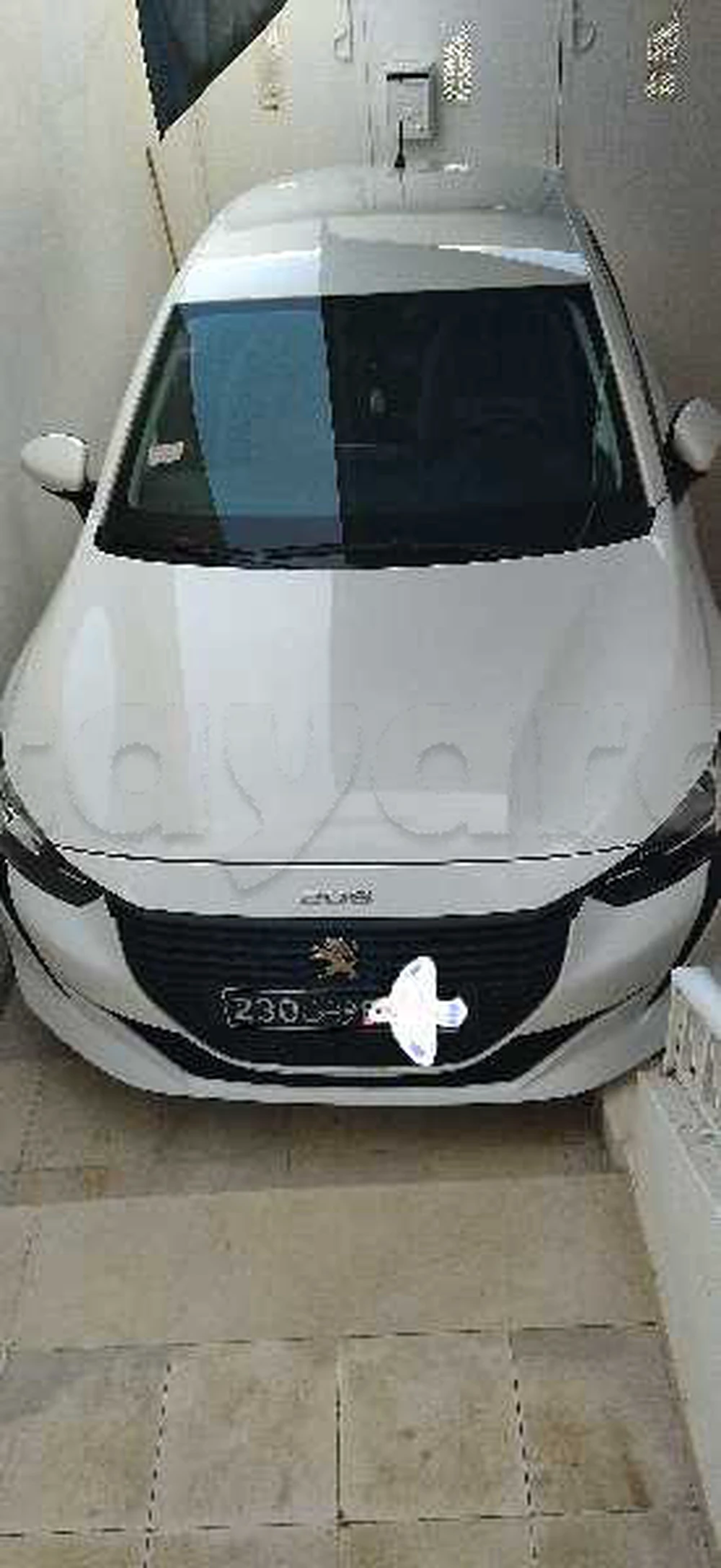 Carte voiture Peugeot 208