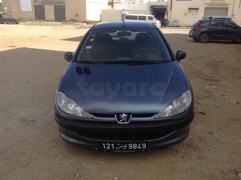 Carte voiture Peugeot 206