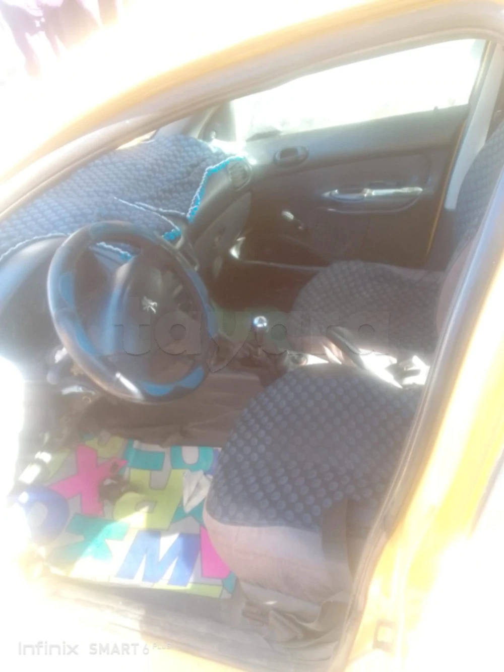 Carte voiture Peugeot 206