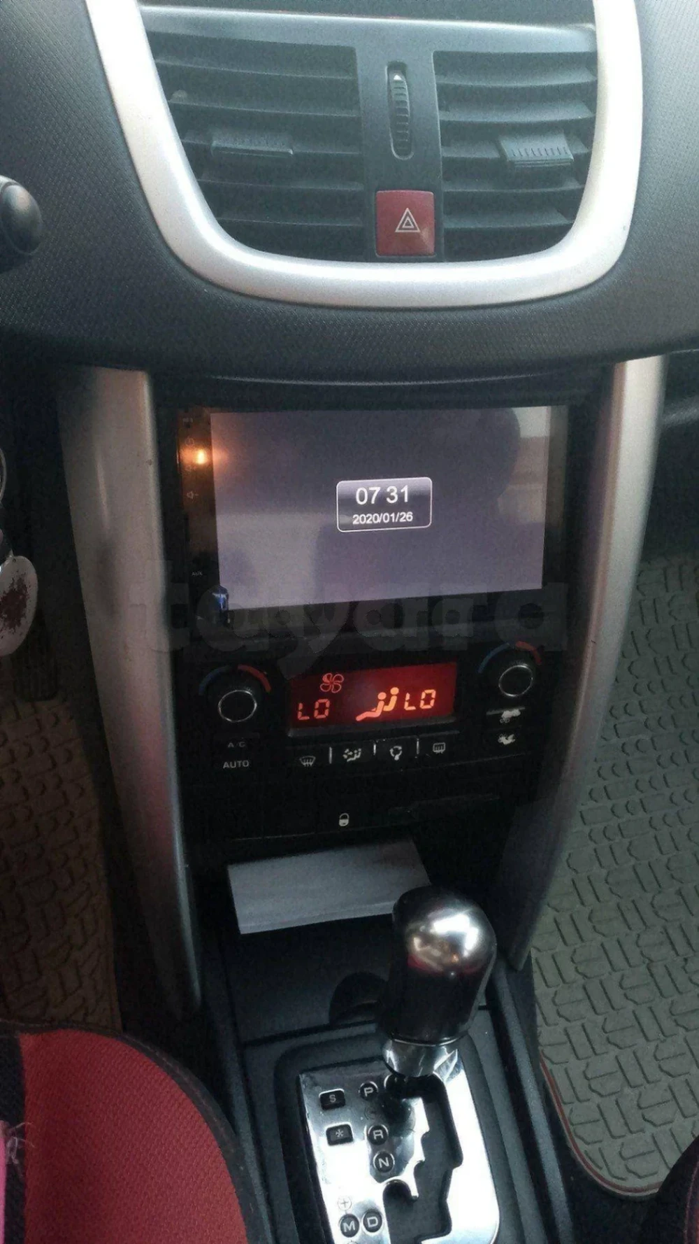Carte voiture Peugeot 207