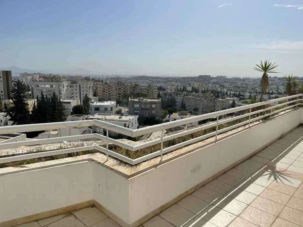 Joli S1 meublé avec grande terrasse au coeur d'Ennasr 2