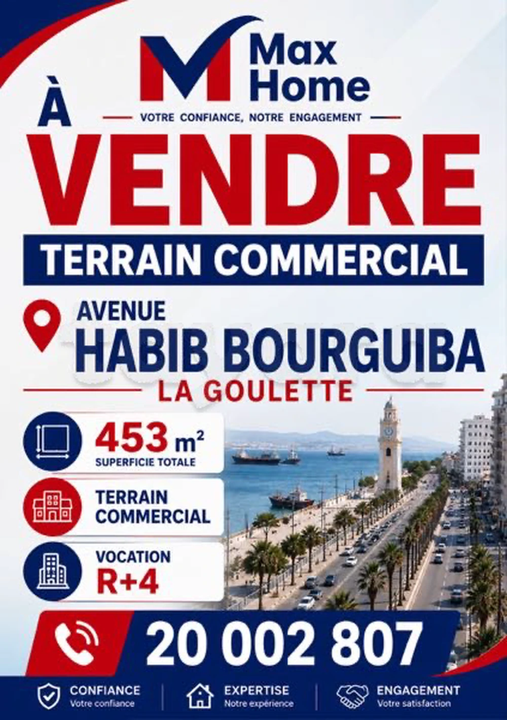 TERRAIN À VENDRE 📍 LA GOULETTE