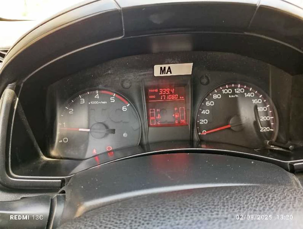 Carte voiture Isuzu D-Max