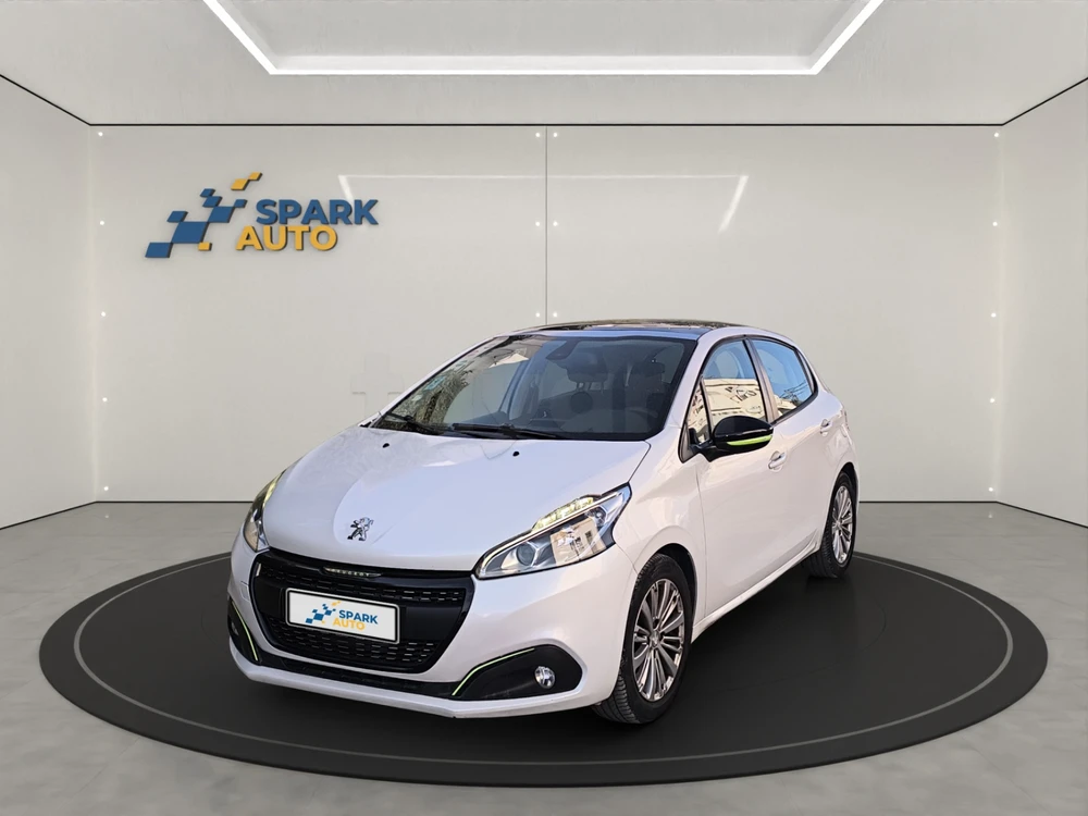 Carte voiture Peugeot 208