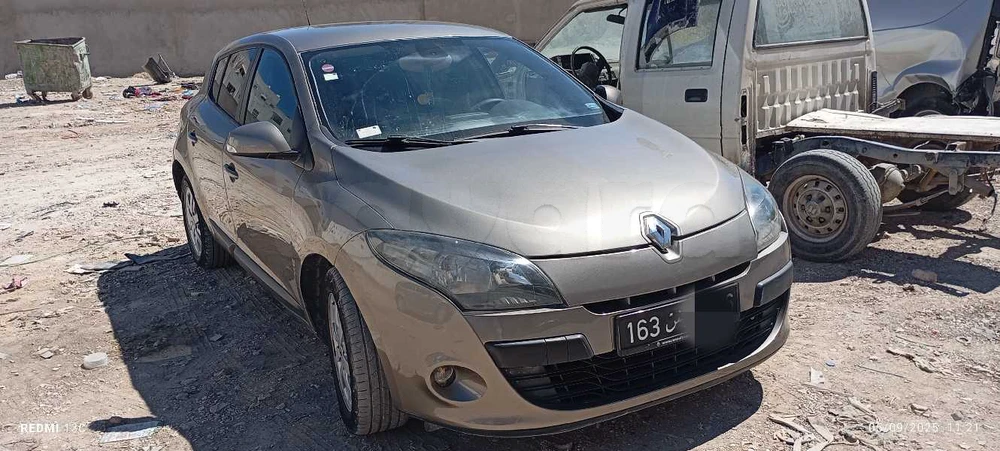 Carte voiture Renault Megane