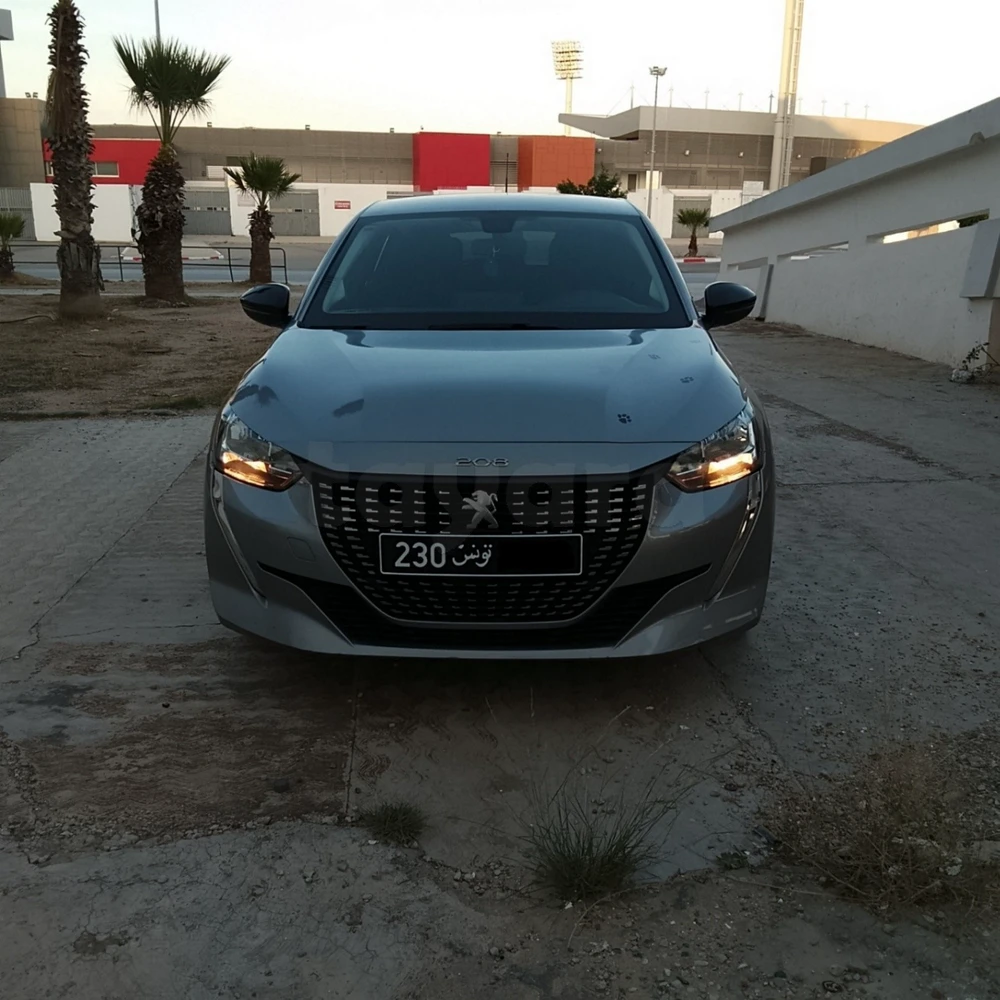 Carte voiture Peugeot 208