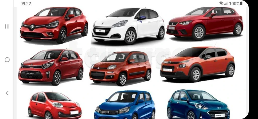 Carte voiture Hyundai i10