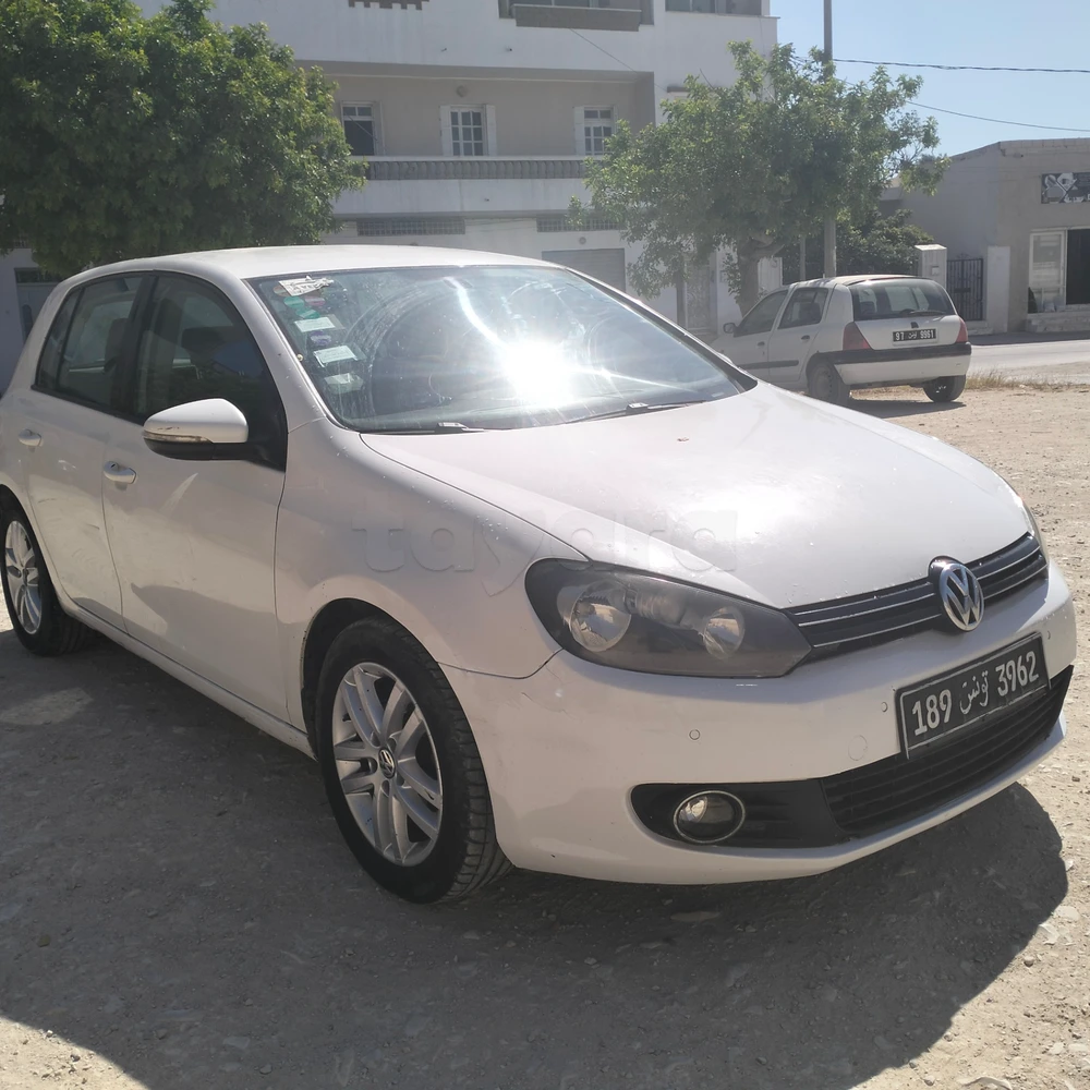 Carte voiture Volkswagen Golf