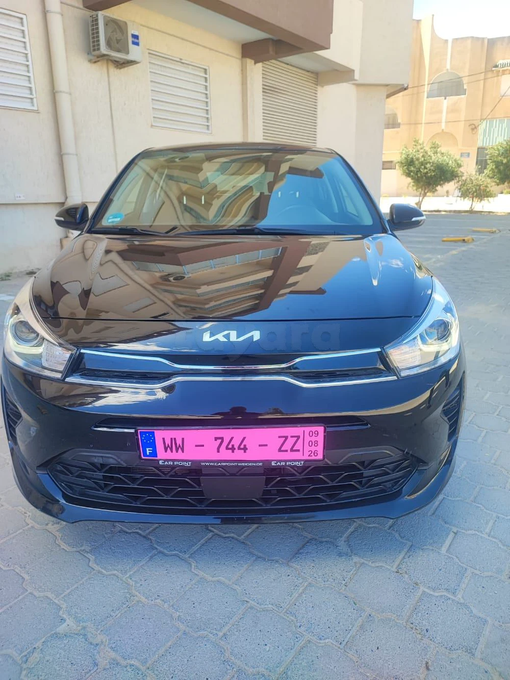 Carte voiture Kia Rio