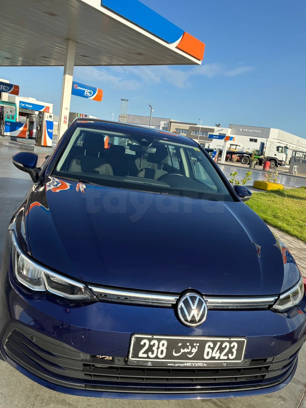 Carte voiture Volkswagen Golf