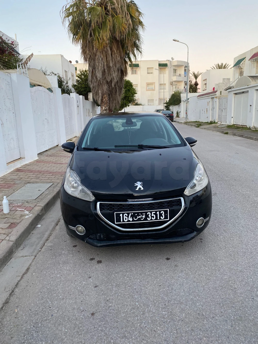 Carte voiture Peugeot 208