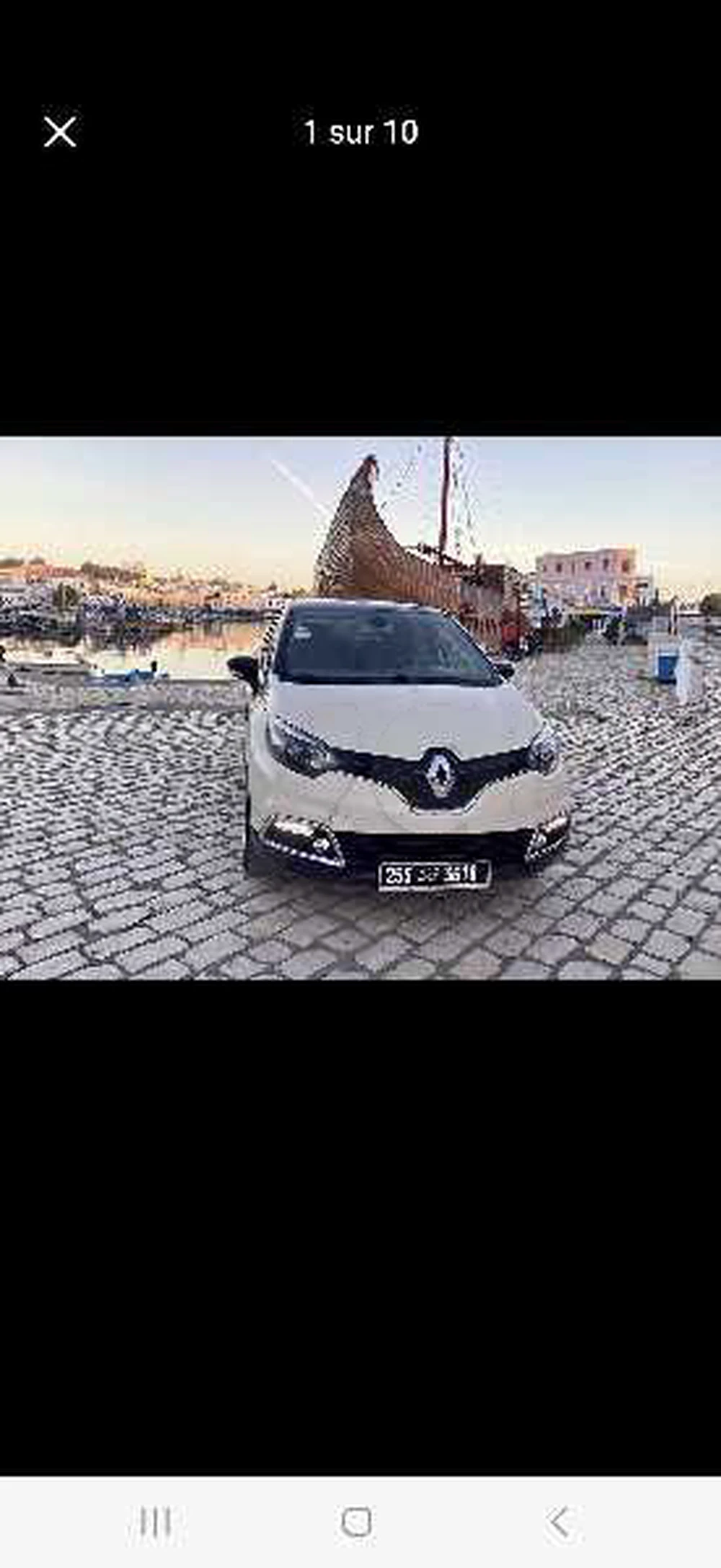Carte voiture Renault Captur
