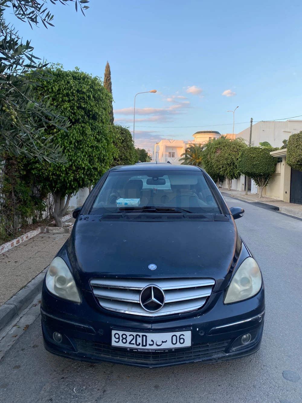 Carte voiture Mercedes-Benz Classe B