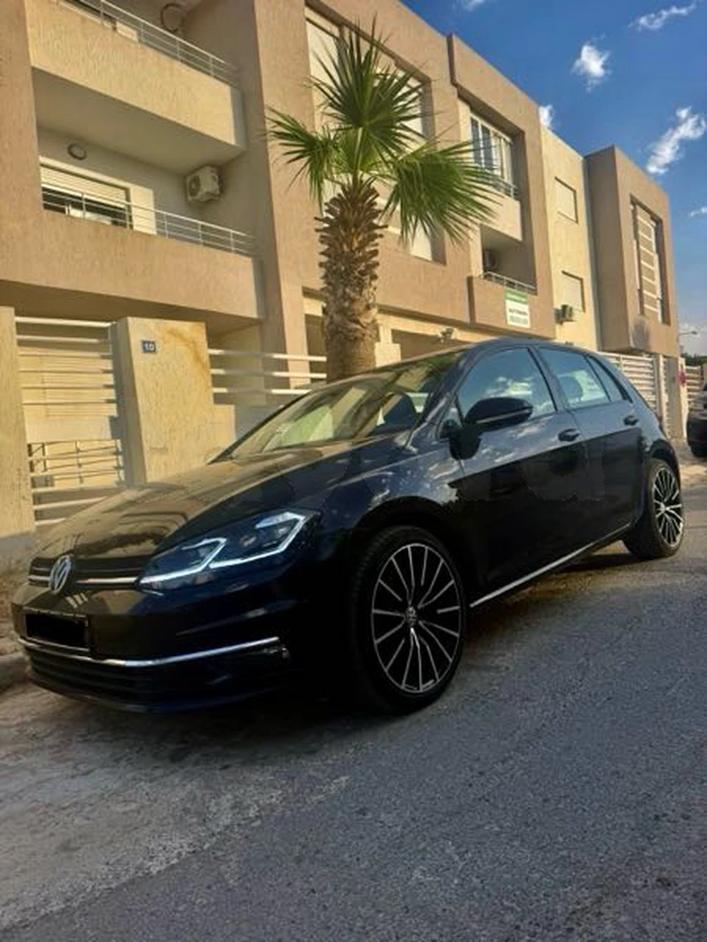 Carte voiture Volkswagen Golf 7