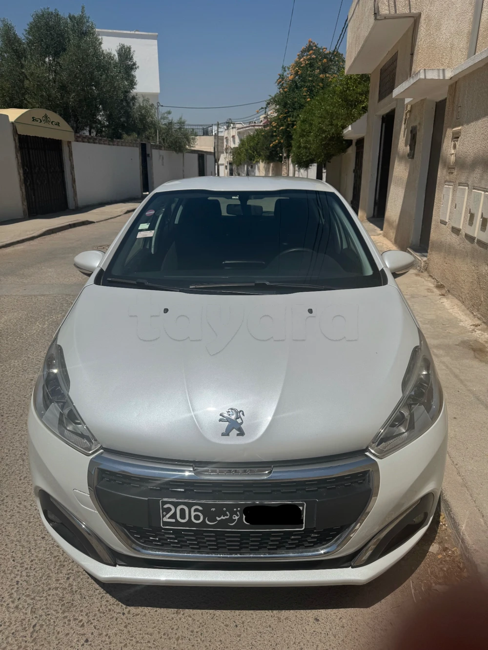 Carte voiture Peugeot 208