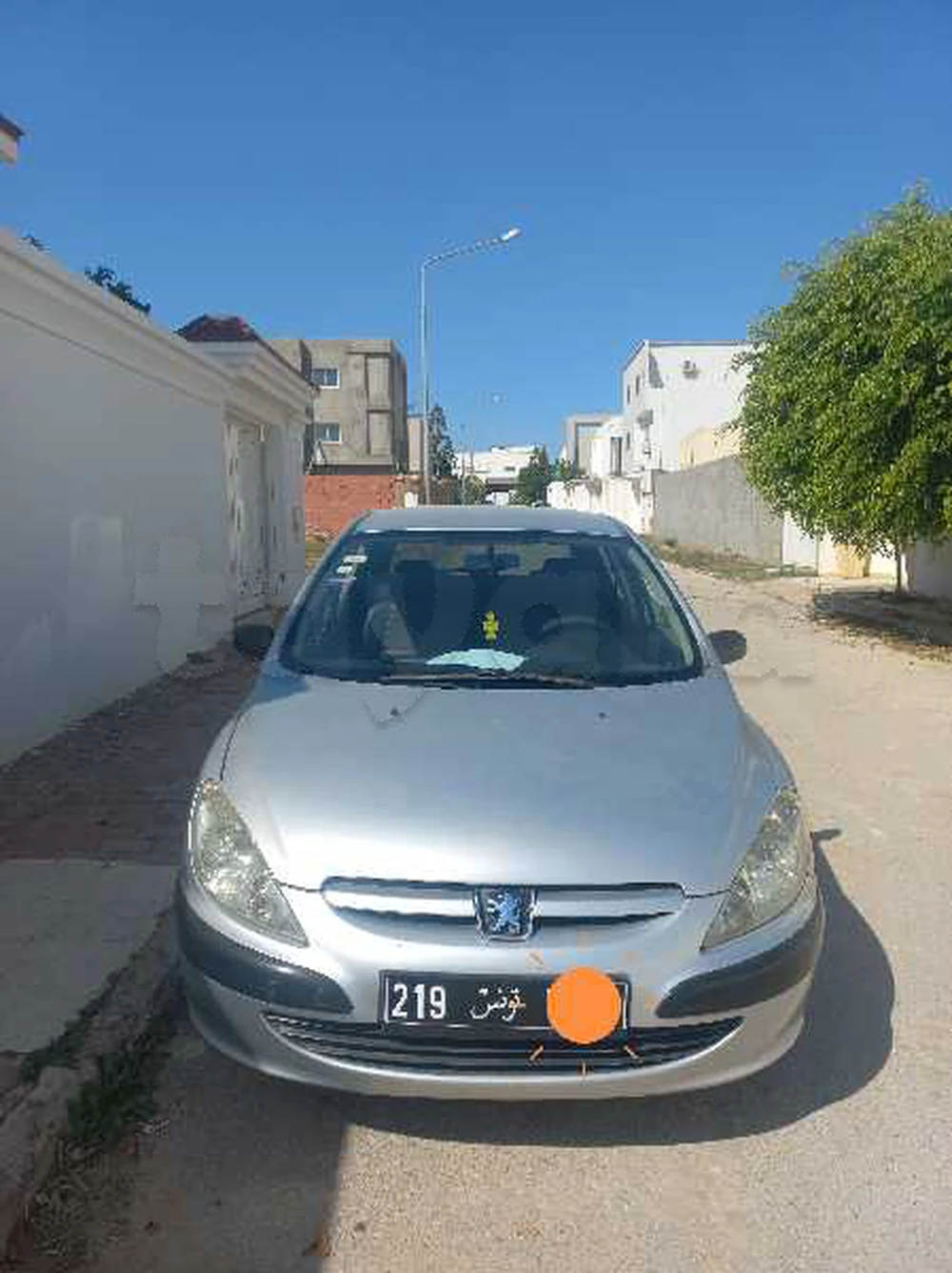 Carte voiture Peugeot 307