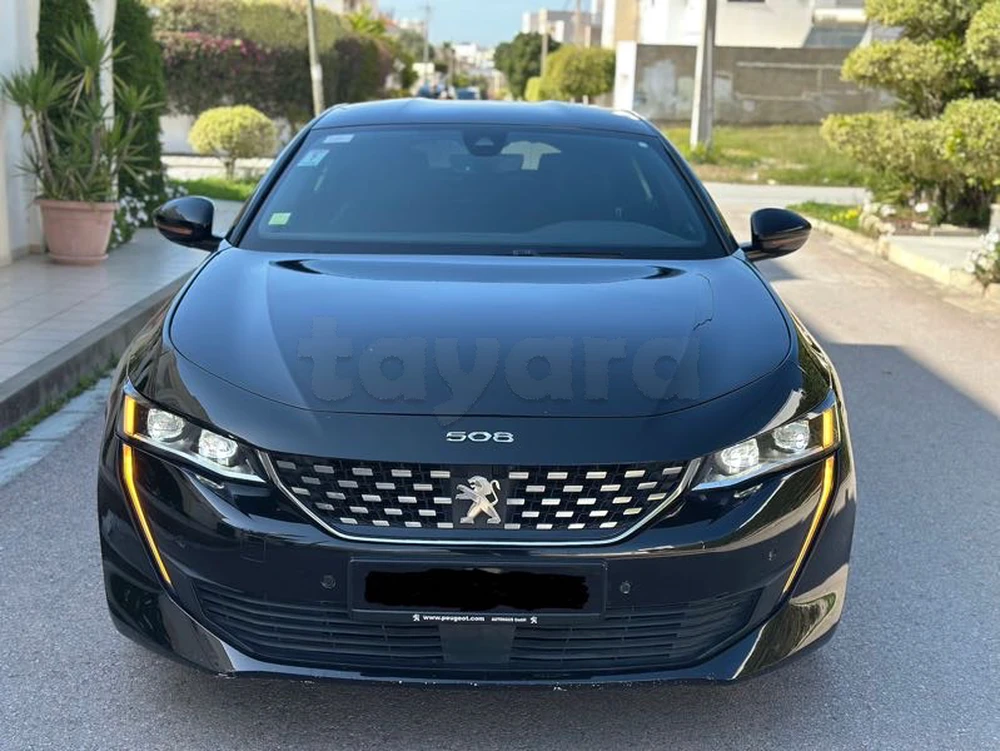 Carte voiture Peugeot 508