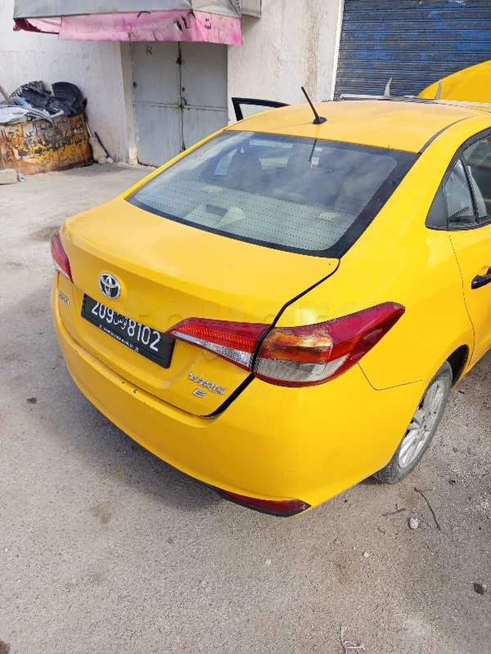 Carte voiture Toyota Yaris