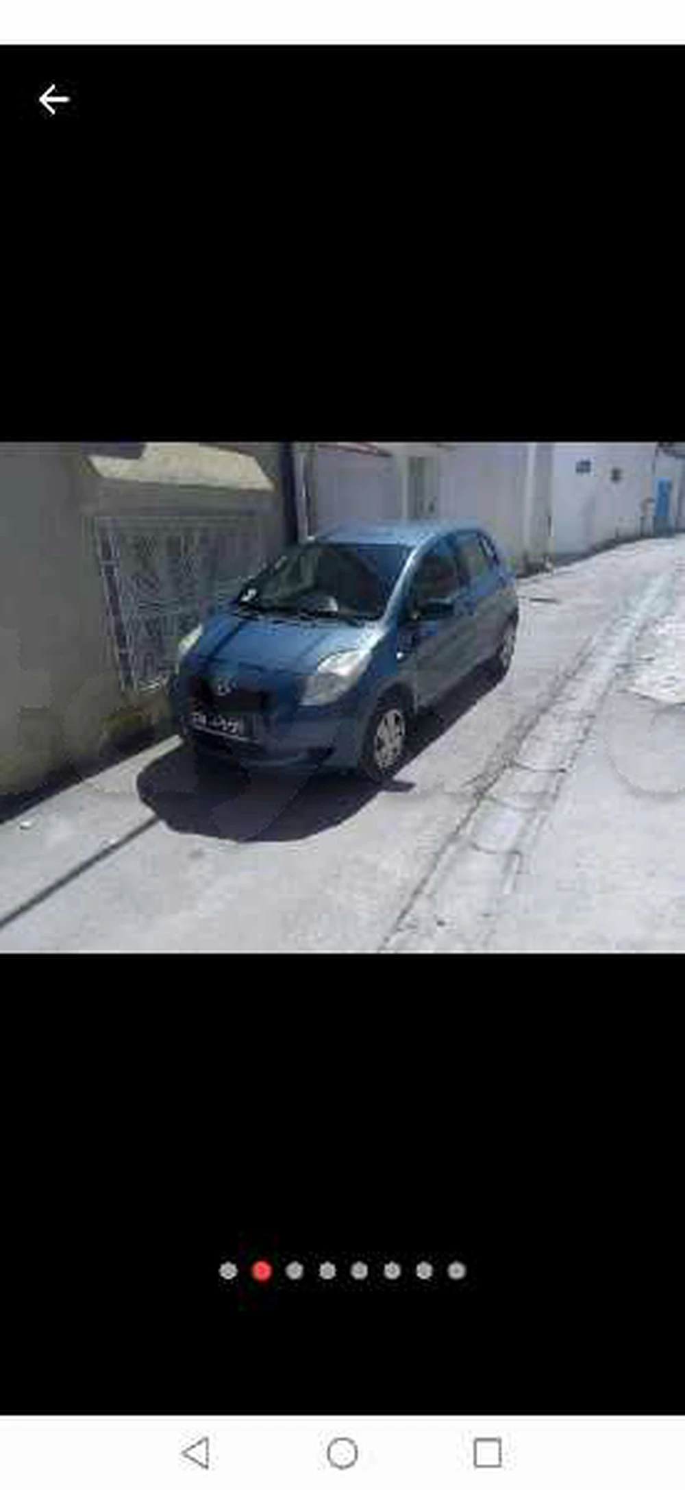 Carte voiture Toyota Yaris