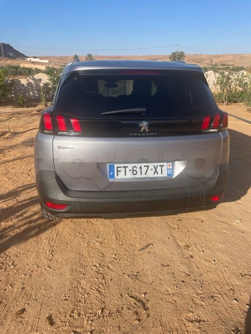 Carte voiture Peugeot 5008