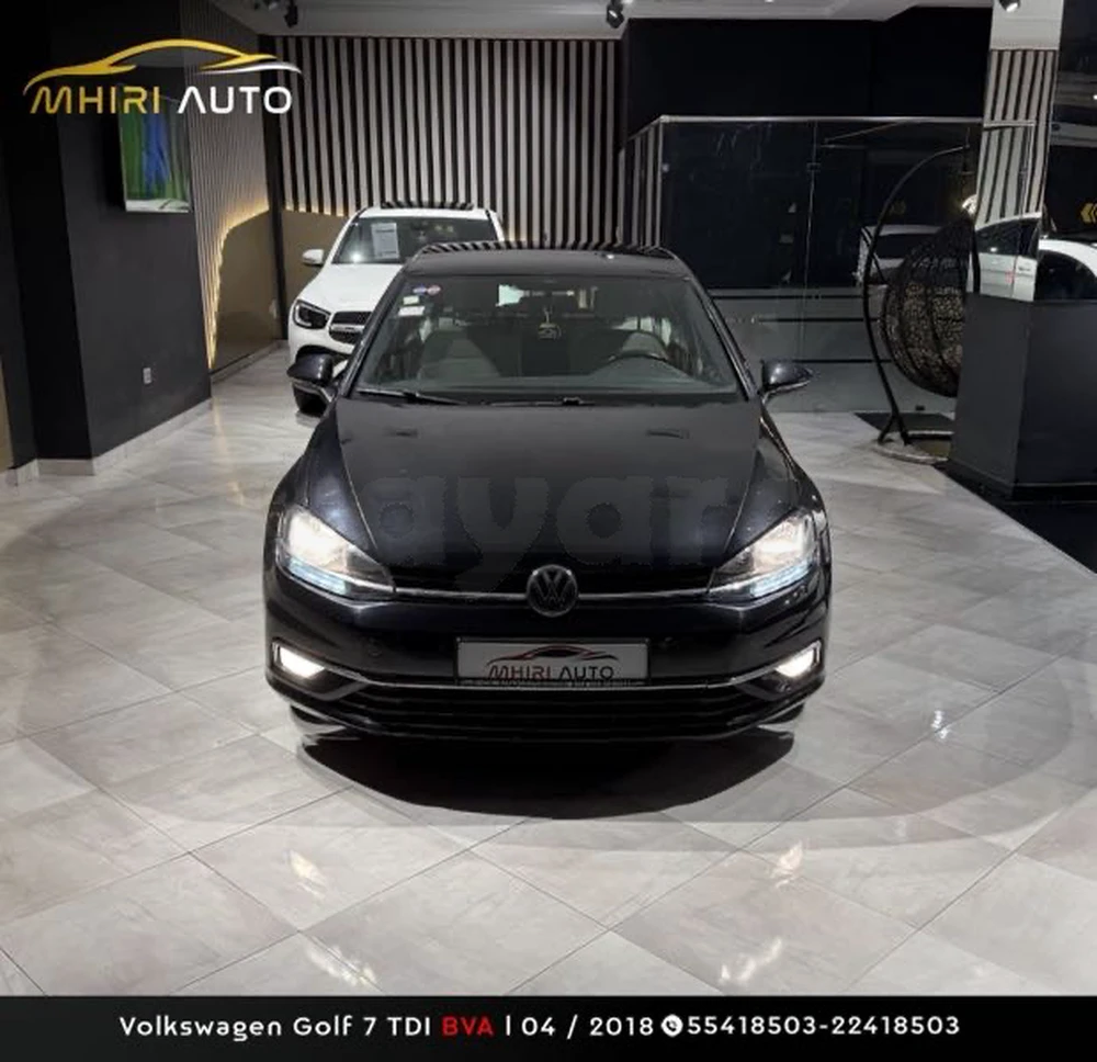 Carte voiture Volkswagen Golf 7