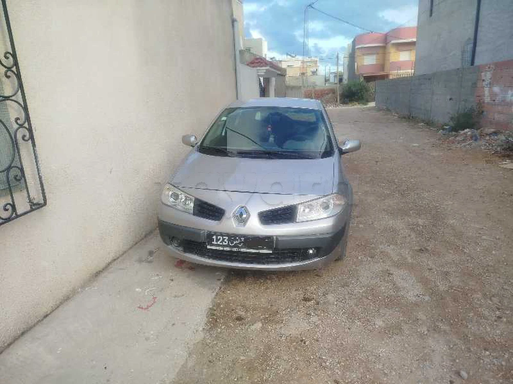 Carte voiture Renault Megane