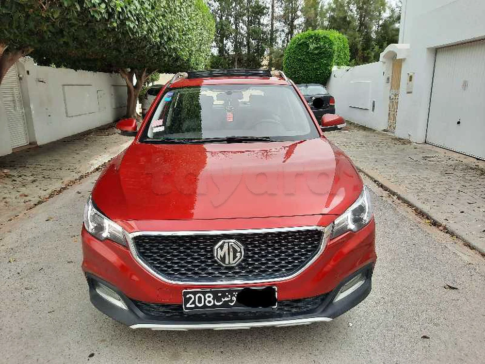 Carte voiture MG ZS