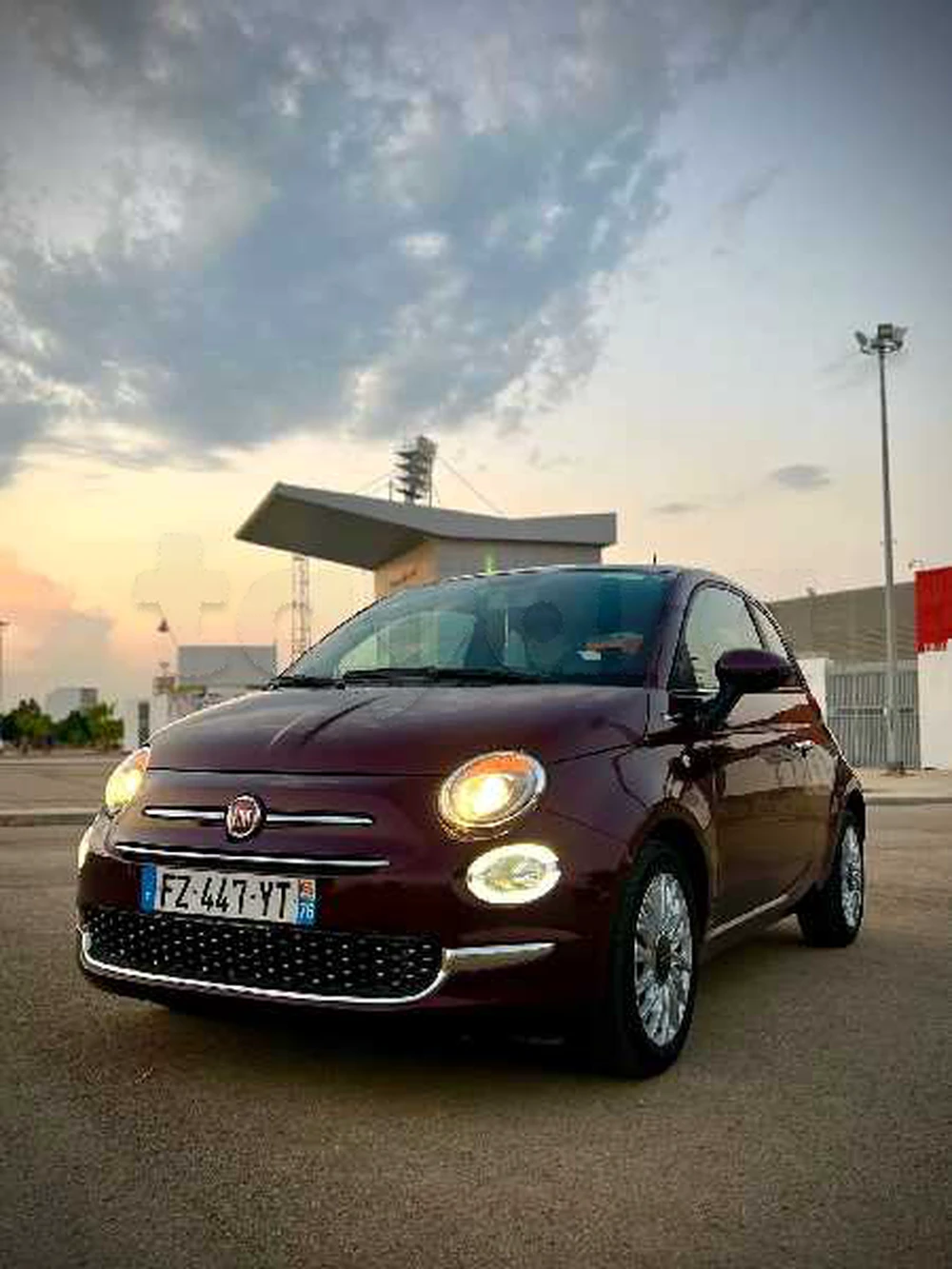 Carte voiture Fiat 500