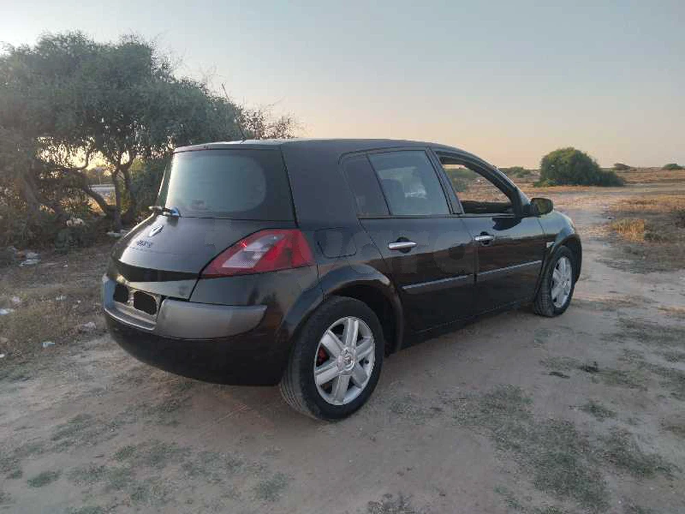 Carte voiture Renault Megane