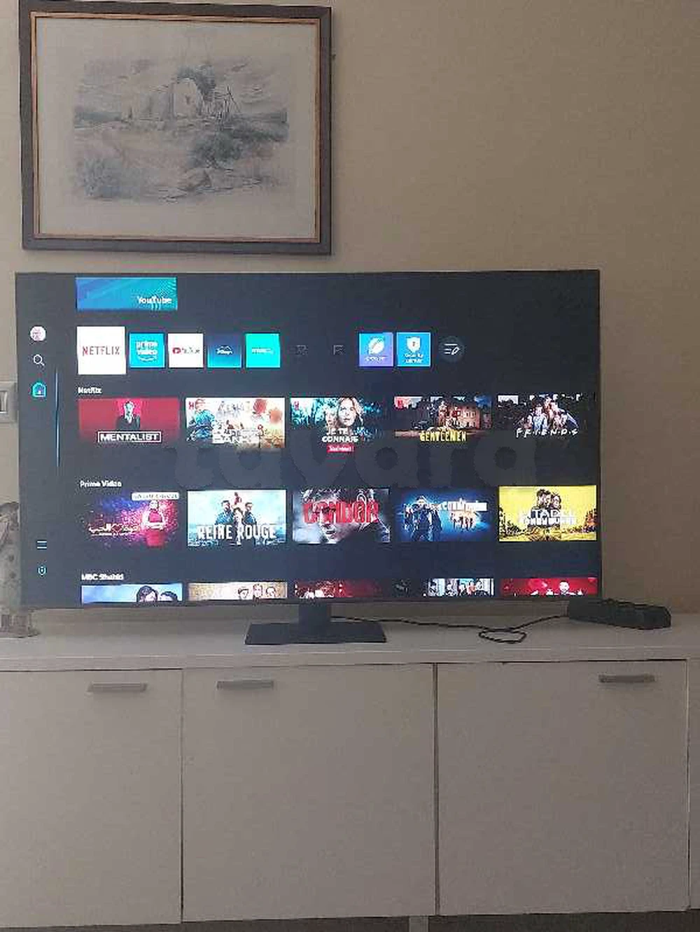 TV Samsung QLED 55" Q70B (Dalle 120Hz)