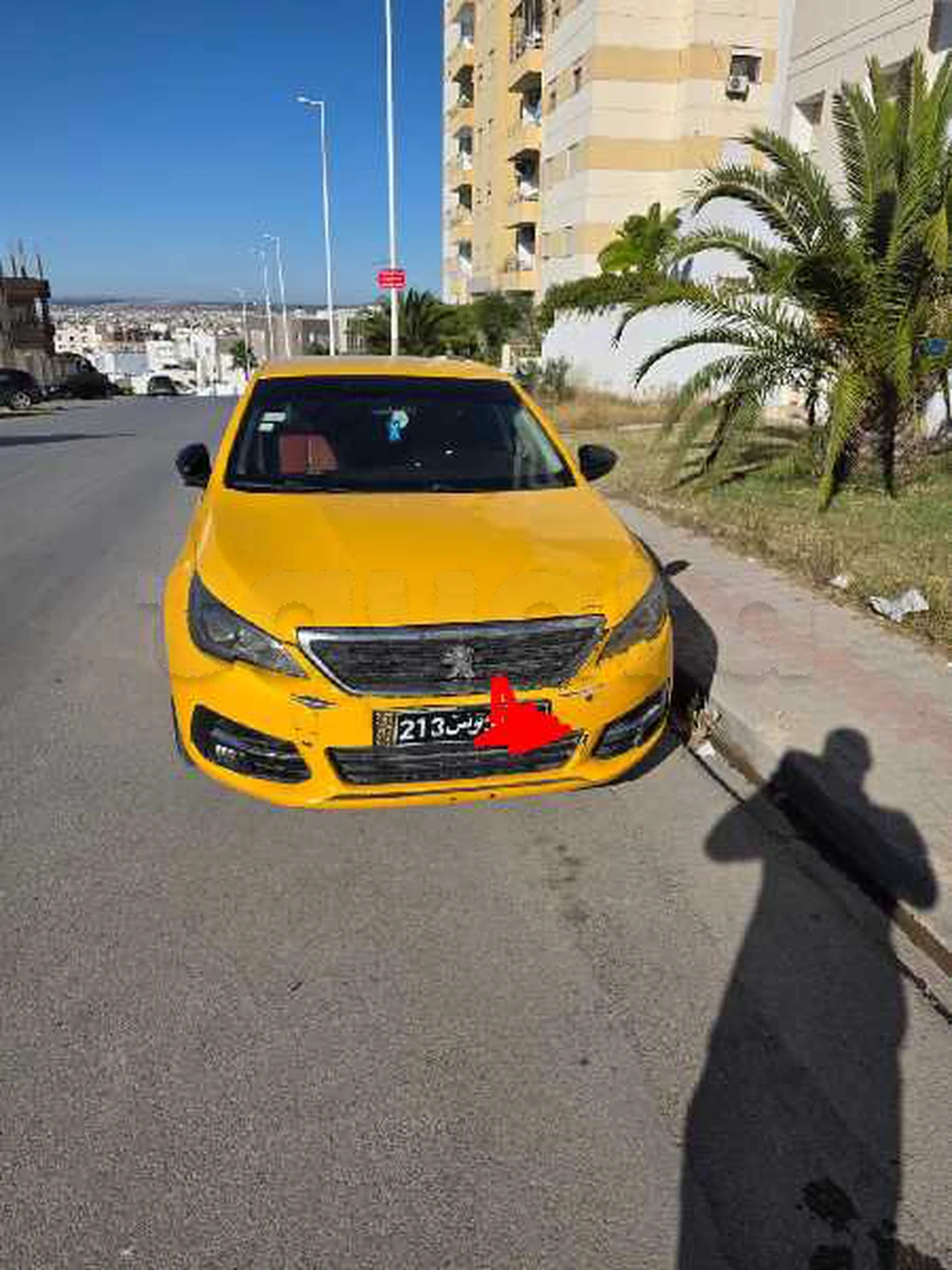 Carte voiture Peugeot 308 SW